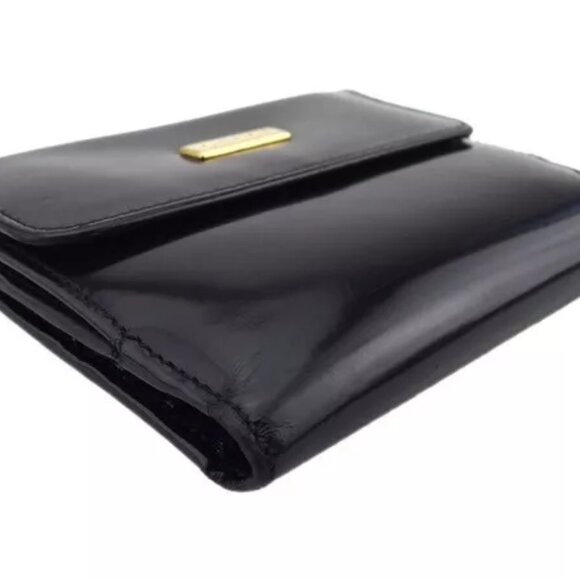 GUCCI W hook wallet logo plate Authentic Used - Picture 4 of 10